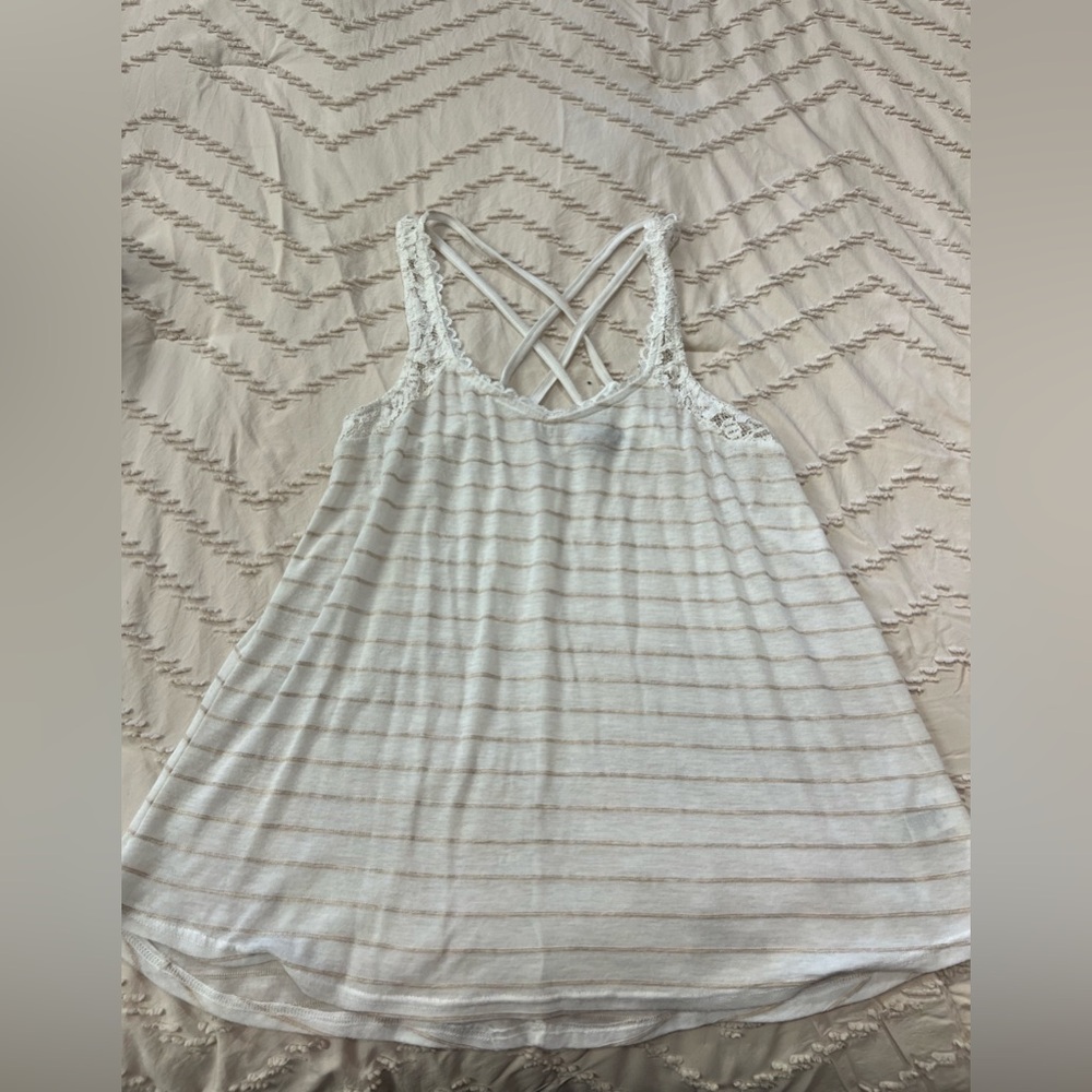Lace tank top